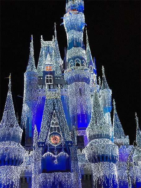 Disneyworld at Christmas